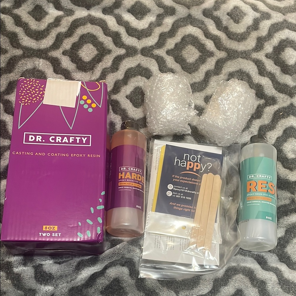 Epoxy Resin Kit - Purple and Clear